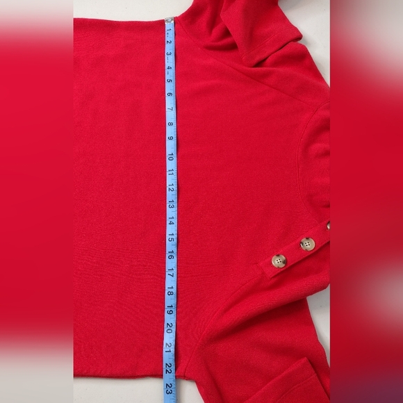 NWT J. Crew Holiday Pullover Long Sleeve Cowlneck Sweater Size L - Picture 13 of 14